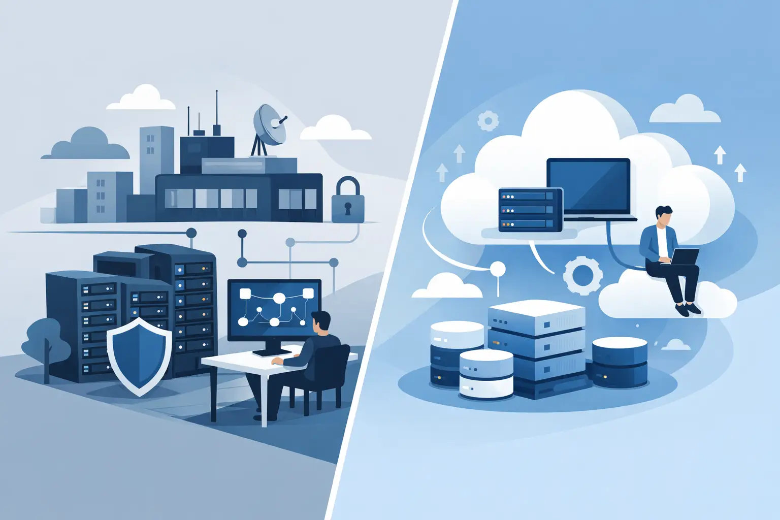 On Premises vs Cloud Infrastructure