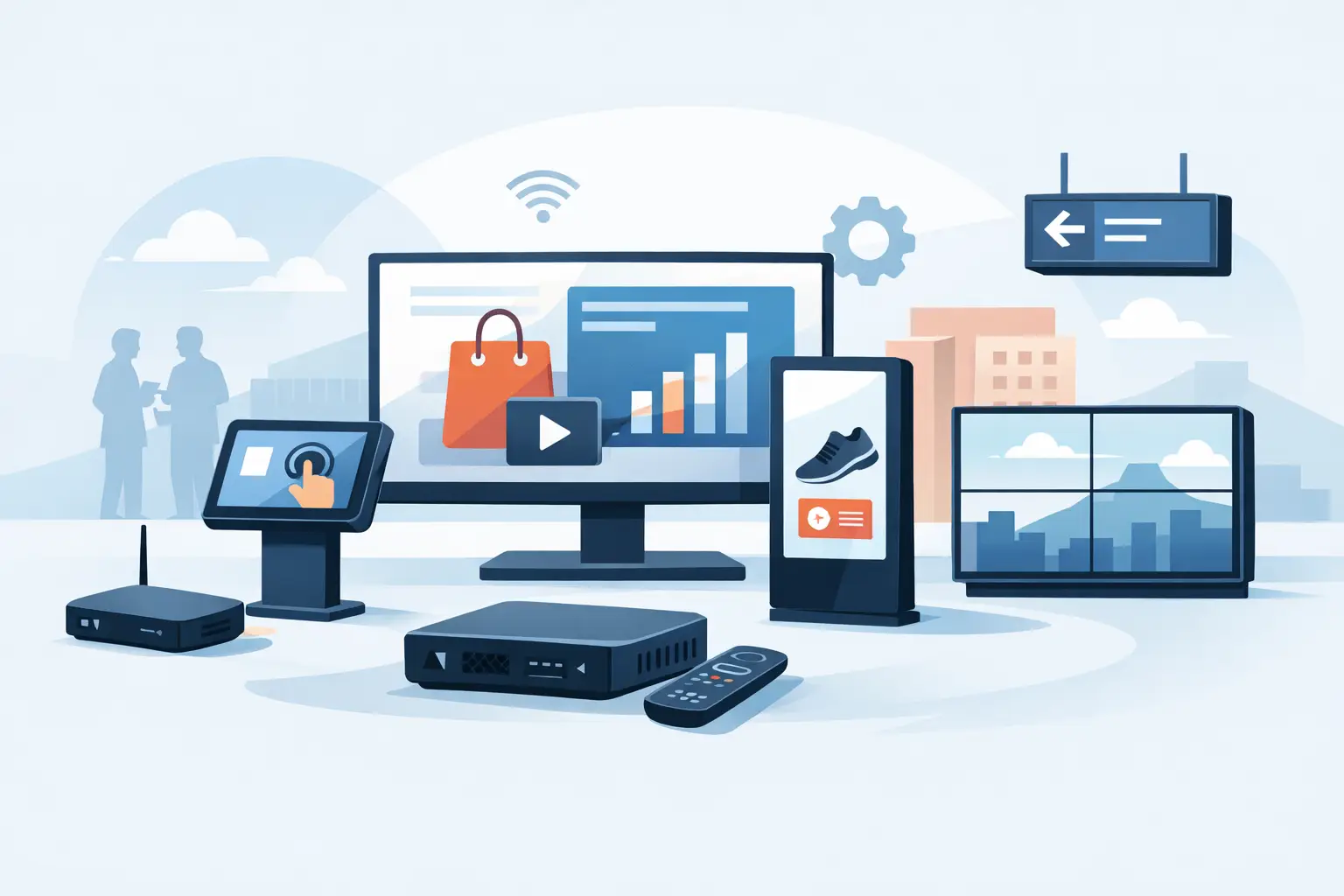 Best Digital Signage Hardware Options for Business