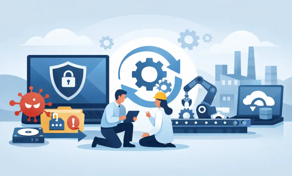 Ransomware Recovery for Manufacturing Example